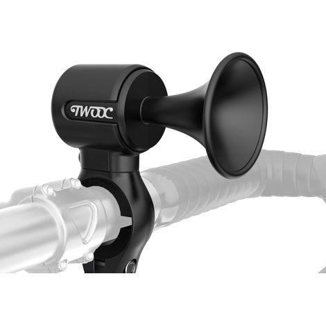 Vélo Sonnette Électrique, 120dB 1 Mode, Klaxon Vélo avec Batterie Bouton 300mAh, Étanche IPX4, Coussin Antidérapant, Électronique Velo Sonette Adulte/Enfants (1/5)