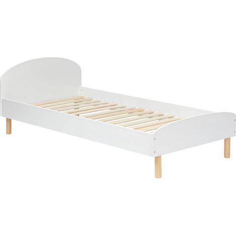 Lit pour enfant Sweetie 90x190cm blanc - Atmosphera créateur d'intérieur (1/3)