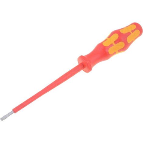 WERA - Tournevis isole plat 3.5x0.6mm - 1kVAC