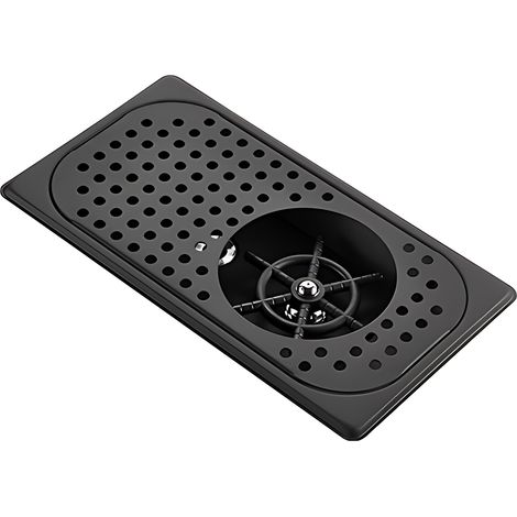 Pulitore automatico per lavello per bicchieri, bottiglie e tazze con fori di scarico, tubi di ingresso e uscita - Accessori per lavello in acciaio inox