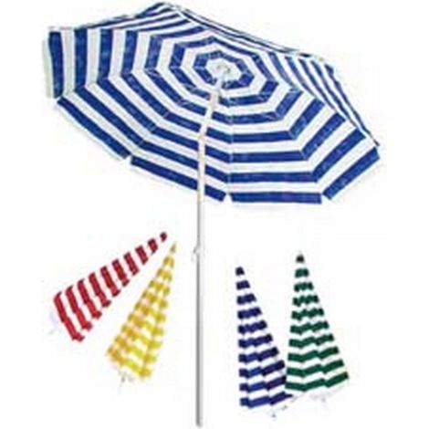 Ombrellone Acciaio Tnt Bianco/Giallo 180 Vette 05141