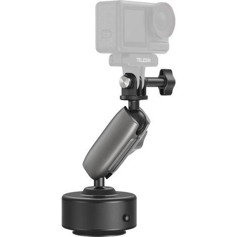 Support de voiture électrique avec ventouse pour Action 6, 5 Pro/4, Hero 13/12/11, X5/X4, ventouse pour pare-brise et tableau de bord, bras réglable à 360 ° (1/5)