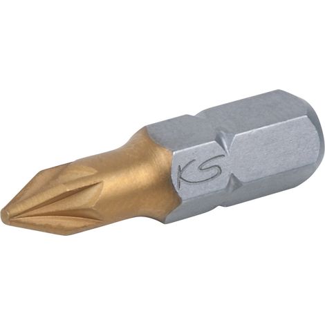 KS Tools 1/4 TiN Bit, 25 mm, PZ2, 5er Pack (1/3)