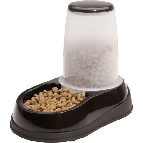 Maelson Feedo 150, Futterspender für Hunde und Katzen - Grün/Schwarz, für 1,5kg (1/2)
