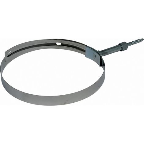 Einstellbare Teleskopschelle aus Edelstahl 140 bis 200 mm