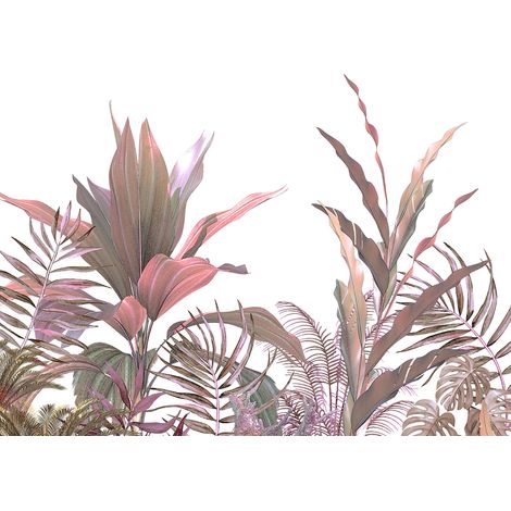 Papier peint panoramique - Plantes Tropicales - 130 cm x 92 cm (1/2)
