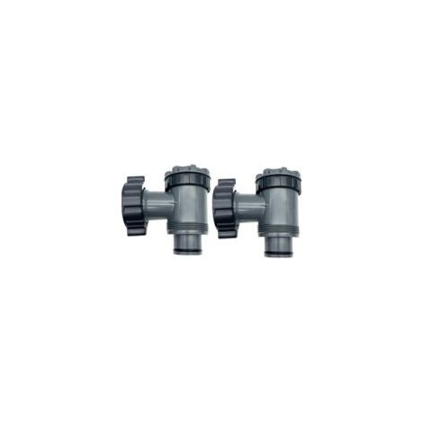 Accesorios para piscinas - Válvula de pistón de repuesto - Válvula de cierre para piscinas - Válvula de pistón - Bomba de filtración para piscinas - Conector de válvula de pistón para Hnemix INT-EX Be