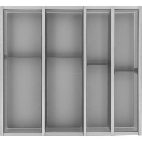 Ninka Cuisio Besteckeinsatz - Besteckkasten für Tandembox 473x520x55mm graphit
