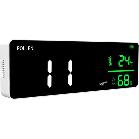 Surveillance d'air murale de haute précision pour économiser de l'espace pour la détection de pollen et de température (1/5)
