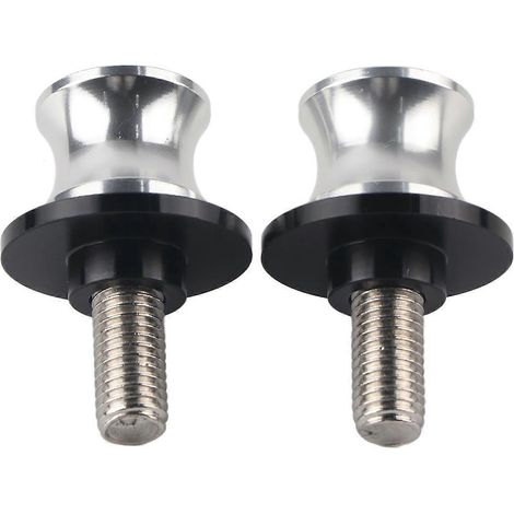 Patin de ressort de suspension arrière CNC pour béquille de moto 10 mm, argent (1/5)
