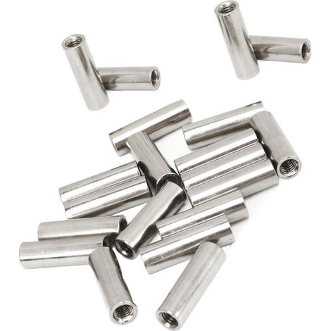 20-teiliges Set mit M5-Innengewinde-Kupplungsmuttern aus verschleißfestem Edelstahl (1/5)