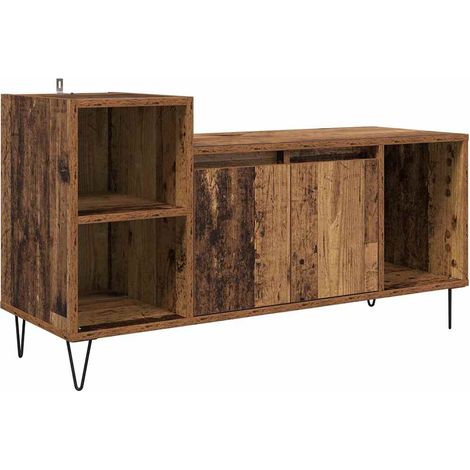 Maison Exclusive - TV-Schränk Altholz 100 x 35 x 55 cm Holzwerkst