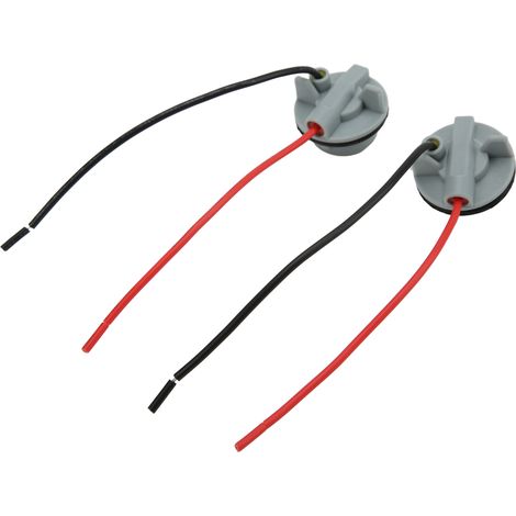 2 Stück Lampenfassung-Kabelbaum mit weiblichem Stecker aus ABS-Material, leicht, tragbar, einfach zu verwenden (1/5)