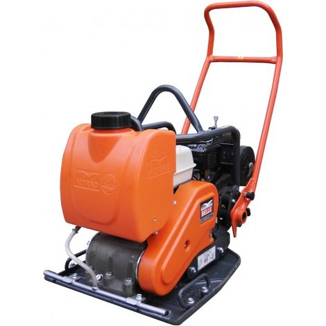 Altrad – Plaque vibrante 500mm – Moteur Honda GX160 5,5 ch – Force centrifuge 15 kN – Arrosage optimisé 12L pour enrobés