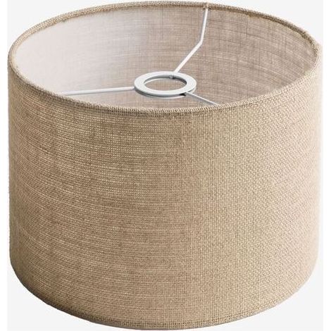 Arlina SKLUM Lampenschirm aus beigem Leinenstoff Ø30 cm - ↑20 cm (1/5)