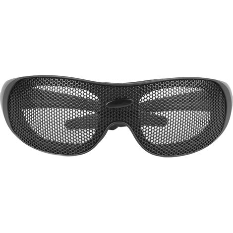 Ortviai Lunettes de protection extérieures BP-6001 avec grille métallique anti-vent et résistantes aux chocs