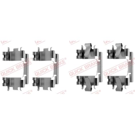 Kit d'accessoires, plaquette de frein à disque Quick Brake 109-1257 HONDA