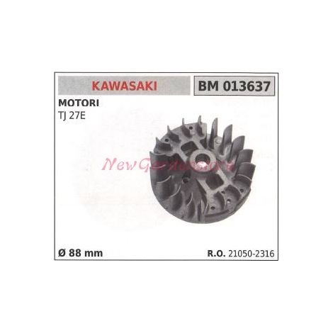 Volante magnético KAWASAKI motor cortasetos TJ 27E Ø 88mm 011945