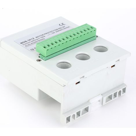 Protecteur de moteur intégré triphasé numérique 220 V CA 3-160 A contre les surintensités et les défauts de phase, protection contre les surcharges et les sous-charges. (1/3)