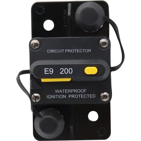 Barre de distribution négative 100A – Pour camping‑car, voiture et bateau – Connecteur universel pour circuits électriques – Lot de 2 (1/5)