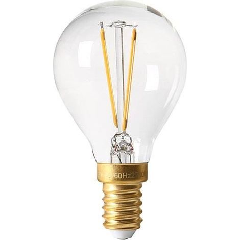 Ampoule LED Sphérique Filament E14 3W 300Lm 2700K 360° Claire - Girard Sudron