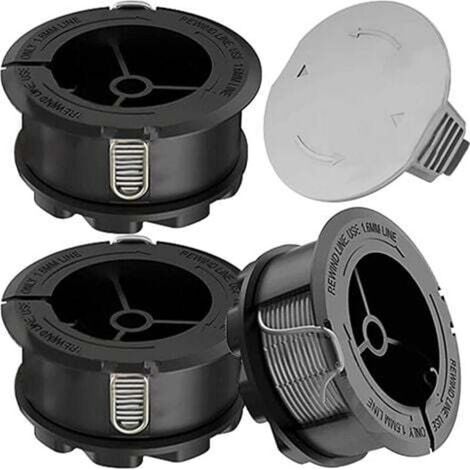 Bobine de tondeuse, Φ1,6mm 6 m F016800570 pour les modèles de tondeuses BOSCH : Universal GrassCut 18 / Universal GrassCut 18-26/UniversalGrassCut 18-260, pour les têtes de battage de rechange,accesso (1/4)