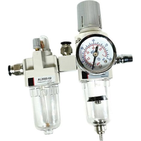 Pièces compatibles pour compresseur d'air : séparateur huile-eau, régulateur, filtre, lubrificateur, démonte-pneus combiné A (1/5)
