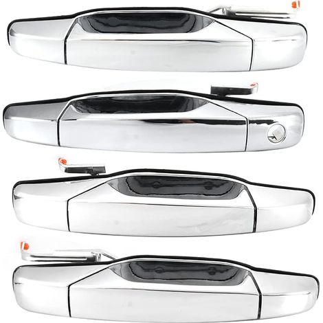 de porte extérieure chromée lot de 4 références 22738721 (1/5)