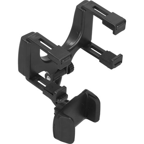 Support de téléphone pour rétroviseur avec rotation à 360° pour téléphones portables de 3 à 6,5 pouces - Accessoires auto (1/5)