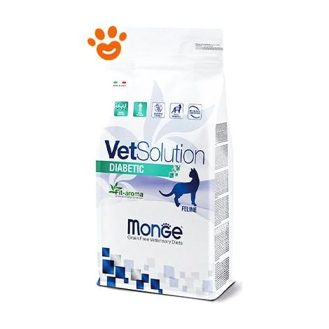 Monge Cat VetSolution Diabetic - Monge Cat VetSolution Diabetic - Sacco Da 400 Gr