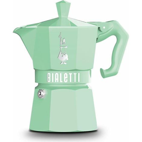 Bialetti Moka Exclusive Kaffeemaschine 6 Tassen Pastellgrün