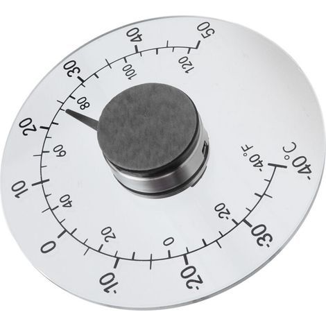 Thermomètre extérieur adhésif Transparent étanche porte fenêtre compteur de température pour ferme maison (1/5)