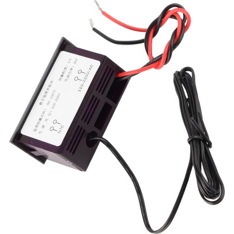 Thermostat numérique ZFX-900 avec sonde, régulateur LED 220V pour armoire réfrigérée, afficheur de température (1/5)