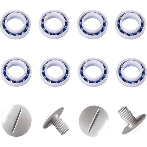 C60 Roulements à Billes Adaptables de Roue avec C55 Vis de Roue Plastique Compatible avec Polaris 180 280 Robot Nettoyeur Piscine (1/5)