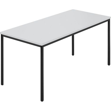 FRANKEL kaiserkraft, Table rectangulaire, tube carré plastifié (1/4)