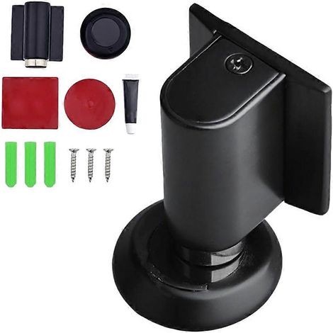 Magnetische Türstopper für die Unterseite der Tür, unsichtbare Türstopper ohne Bohren für die Innenseite der Tür, magnetische Türschlosshalterung (1/5)