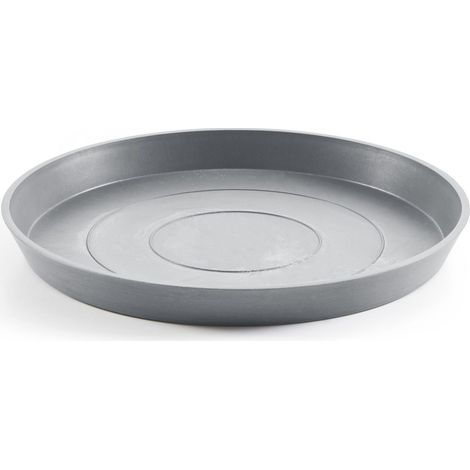 Ecopots Untersetzer rund 50 für Blumentopf - L 44,5 cm x B 44,5 cm x H 3,5 cm - Innen- und Außenbereich