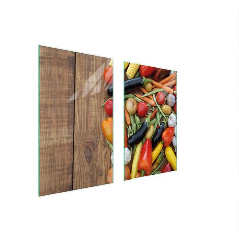 PLACA PROTECTORA DE VIDRIO PARA ESTUFA 75x52 VERDURAS (1/5)