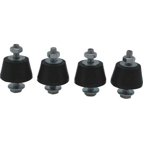 Pieds anti-vibrations de climatiseur split pour fixation murale Charge maximale 35kg