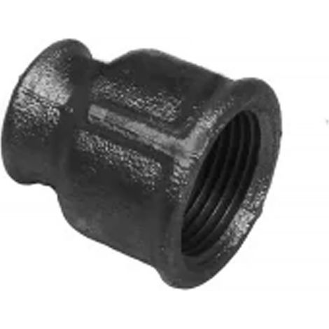 IDMAR 6/4" x 1" schwarze Reduzierhülse (DN40 x DN25) M2