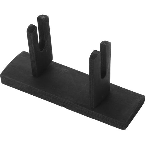 Support Éventail Pliant en Plastique Noir de Style Japonerie, Facile à Installer Surfaces Lisses, pour Présentoir de Ventilateurs Pliants en Salon ou Boutique (1/5)