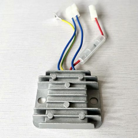 Régulateur de tension automatique 12 V à 4 fils (AVR) pour groupe électrogène diesel 5 kW 186 °F/178 °F (1/4)
