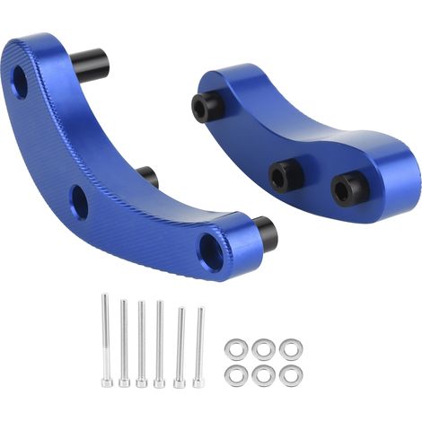 Carter moteur Protection Glissière Plaquette Cache Stator CNC Aluminium Bleu Compatible S1000RR 2019-2020 (1/5)