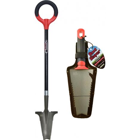 PACK - ROOTSLAYER™ - Schwarz - Erwachsene - Rootslayer Spezial Massivholz™ + Hand Rootslayer™ - Carbonstahl - 360° Griff