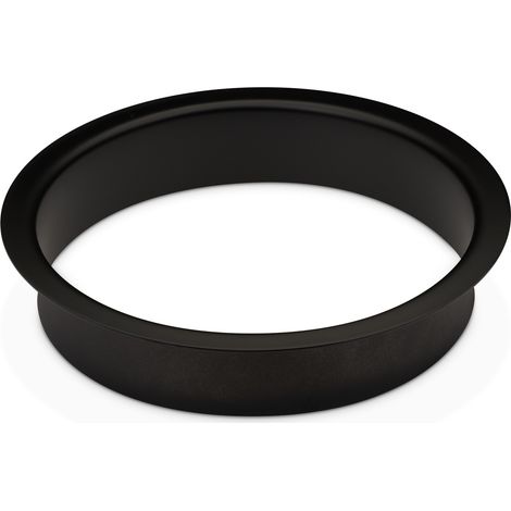 Durchwurfring Ø 210 x H 41,5 mm Edelstahl schwarz lackiert (1/5)