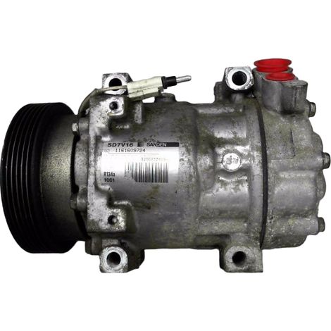 [PRODUIT D'OCCASION] Compresseur Air Conditionne DACIA Logan Mcv 07-08 ♻️ Ref Oe. 926000097r - Garantie à vie (1/4)