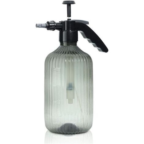 Arrosoir Epais en Acier Inoxydable Brossé 2L Long Bec Pot d’Arrosage Mini pour Bonsaï Fleurs Plantes (Gris) (1/4)
