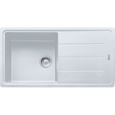 Évier Basis Fraganit BFG611XL - Platinum - 970x500 mm - Sous-meuble 60 cm - Franke