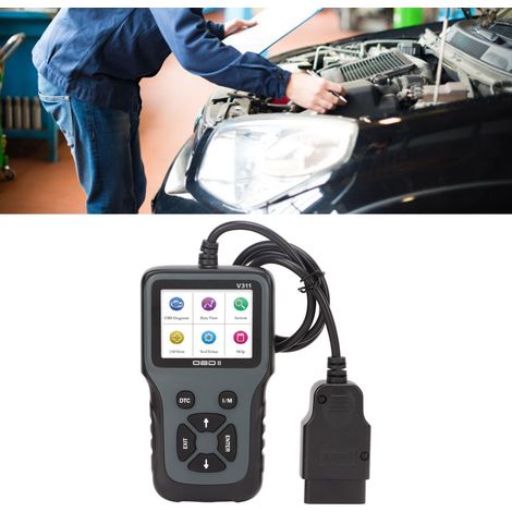 Scanner OBD2 V311, écran couleur, détecteur de pannes automobiles 9-16 V, compatible avec l'anglais, le français, l'allemand et l'italien (1/5)