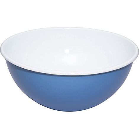 Riess Obst- und Salatschüssel Ø26cm 4L Nature Blue Dark Emaille